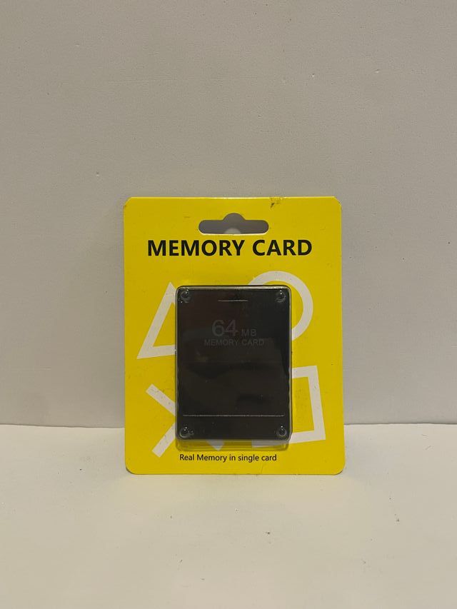Tarjeta Memoria PS2 64MB Negra