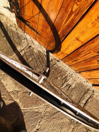 Ruota anteriore bici 28 pollici alluminio