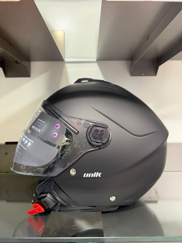 Casco Unik Vertex Negro Mate