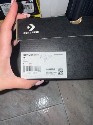 Converse Chuck Taylor Pelle Bianche