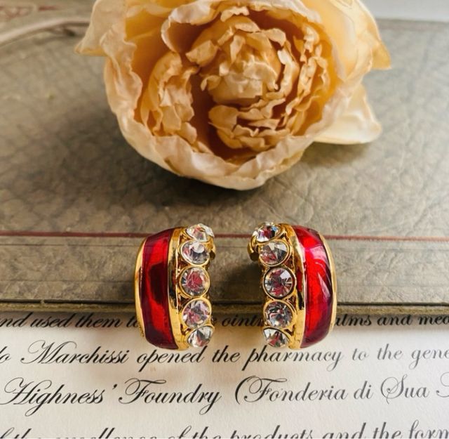 Orecchini clip corona