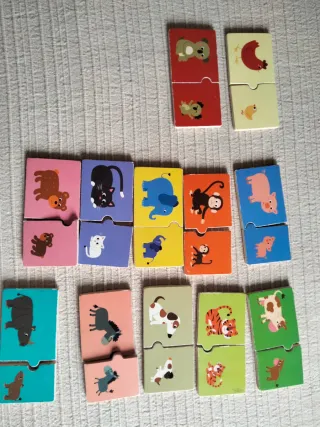 Puzzles de parejas de animales