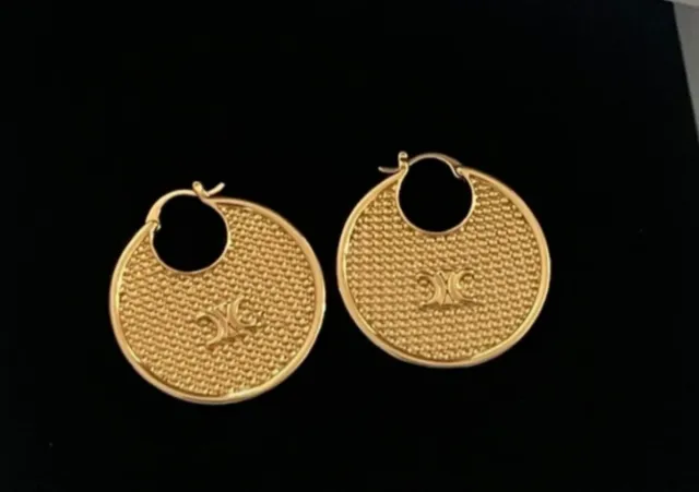 Orecchini a cerchio dorati