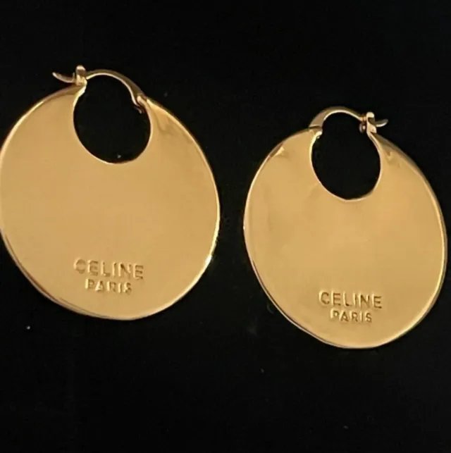 Orecchini a cerchio dorati