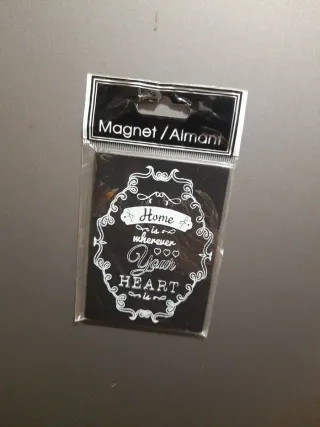 2 Magneti Decorativi Metallo