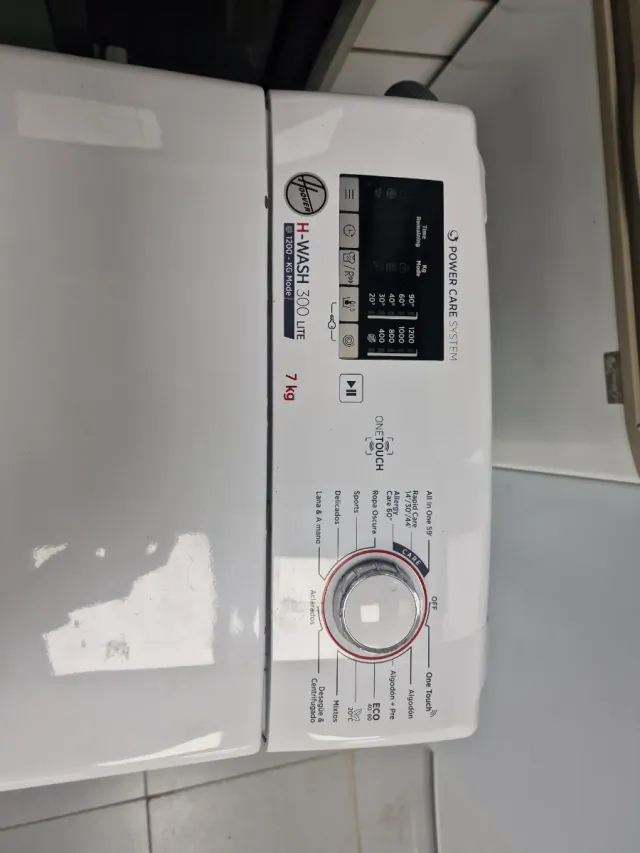 Lavadora Hoover Carga Superior 7kg