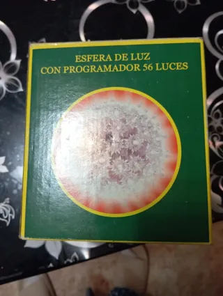 Esfera de luces 56 luces con programador