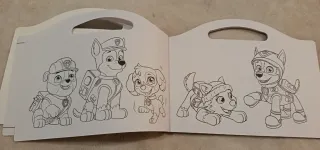 Libros para pintar de la PATRULLA CANINA