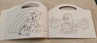 Libros para pintar de la PATRULLA CANINA