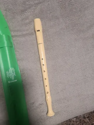 2 Flautas Escolares Hohner con estuche