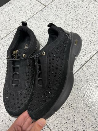 Guess Scarpe Donna Nere con Strass