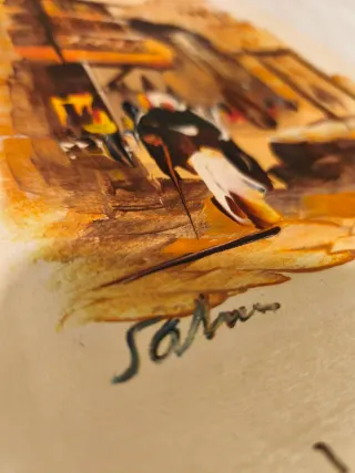 Cuadro Zoco Árabe (23x32)