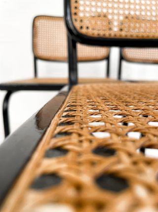 SILLA CESCA B32. ESTRCUTURA NEGRA. ITALIA. 90s