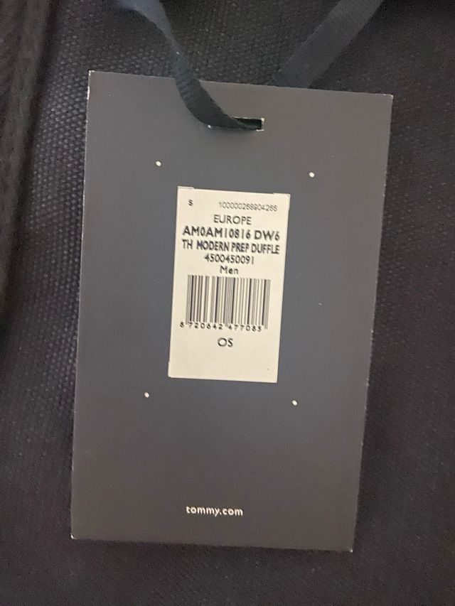 Bolsa de deporte Tommy Hilfiger azul