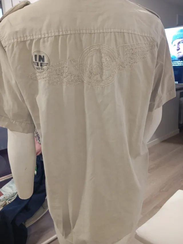 Camisa de caballero Inside Aviador Beige