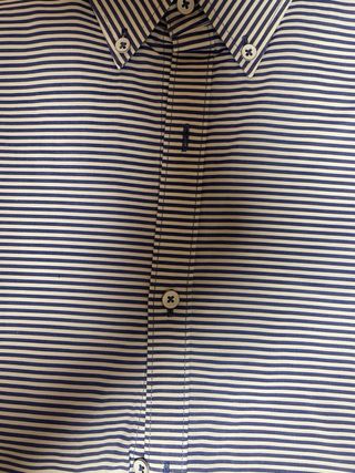Camisa CORTEFIEL rayas azul y blanco
