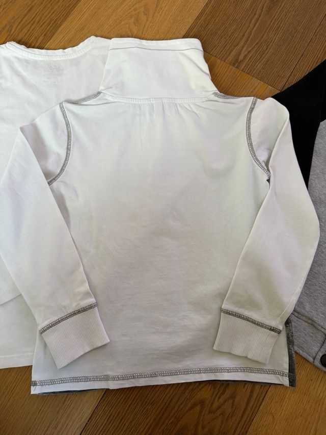 Lotto 3 maglie e felpa bimbo 8/9 anni