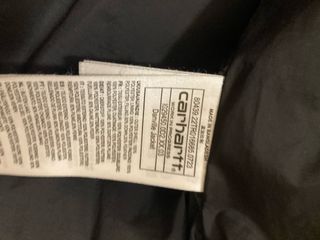 Giacca invernale Carhartt nera