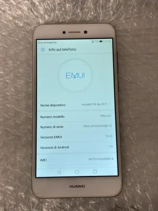 Huawei P8 lite 2017 Bianco