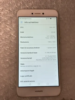 Huawei P8 lite 2017 Bianco