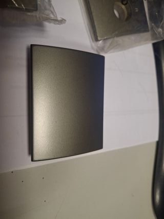 Tapas Mecanismos Niessen Olas Acero Perla