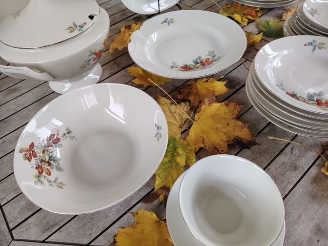 Servizio piatti porcellana 6 persone