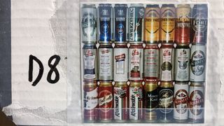Lattine di birra da collezione vuote Serie D