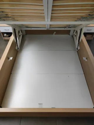 Canapé Ikea Malm con colchón