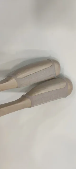 50 perchas madera anchas antideslizantes