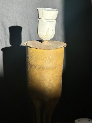 Lampada bossolo 1 Guerra Mondiale