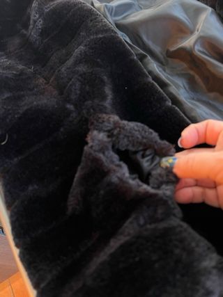 Liu Jo Giubbotto Pelliccia Sintetica Nero XS