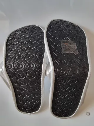 Manoletinas plegables plata Talla L