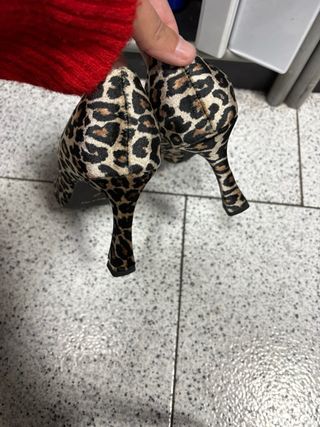 Scarpe Imperial  con tacco leopardate