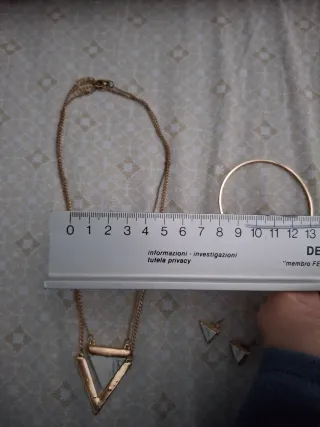 Collana Triangolo Oro