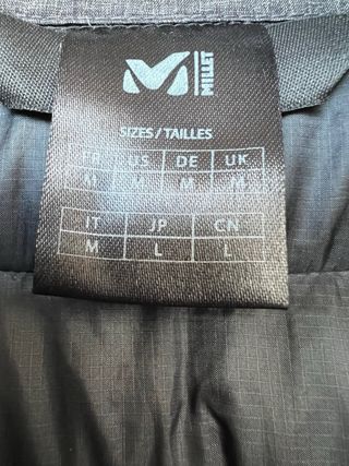 Piumino Millet M trekking supercaldo