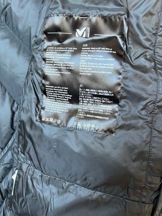 Piumino Millet M trekking supercaldo