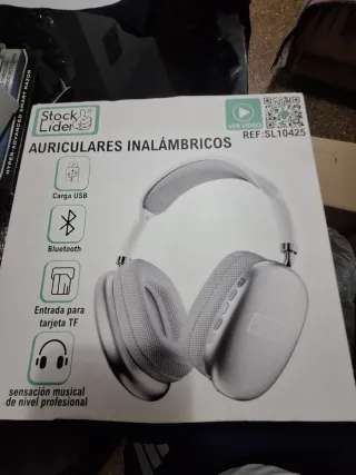 Auriculares Inalámbricos Stock Líder Bluetooth