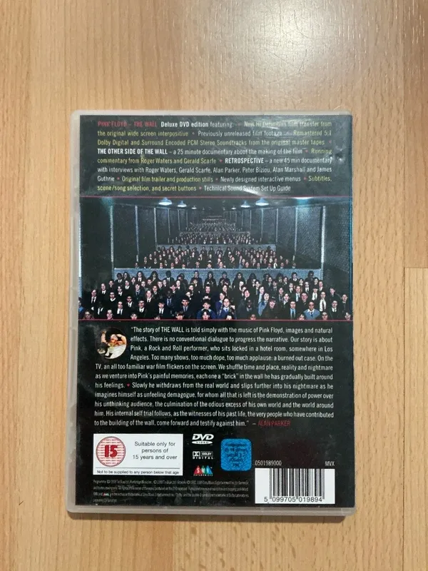 DVD - The wall - Pink Floyd