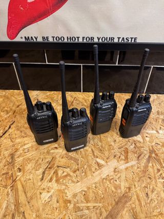 Lote 4 Walkie Talkies PMR446
