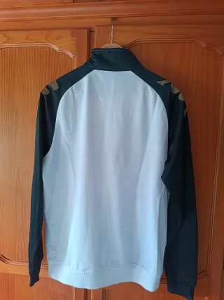 Sudadera Kappa Negra y Blanca