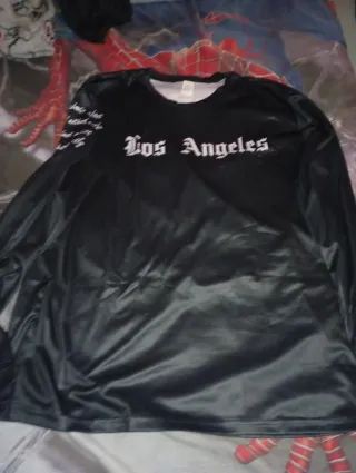 Camiseta Negra Los Angeles XL