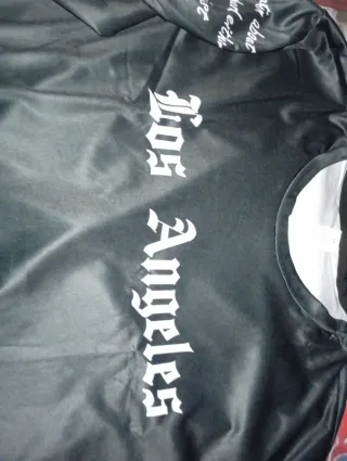 Camiseta Negra Los Angeles XL