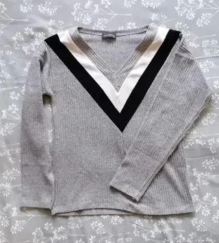 Jersey Laviva Pico Gris Talla M