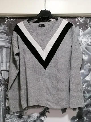 Jersey Laviva Pico Gris Talla M