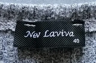 Jersey Laviva Pico Gris Talla M