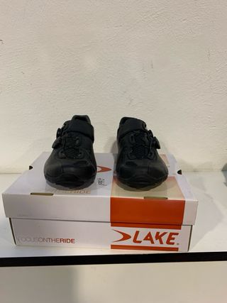 Zapatillas Ciclismo Lake CX402 Negras Talla 40