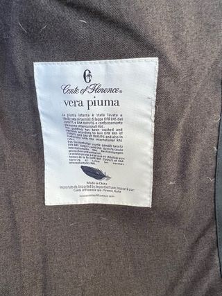 Conte of Florence Giubbotto Piumino Grigio