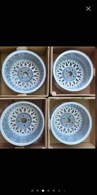 4 BBS RM 15" GOLF ORIGINALES