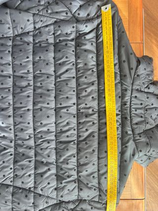 Piumino NorthSails nero lungo pois