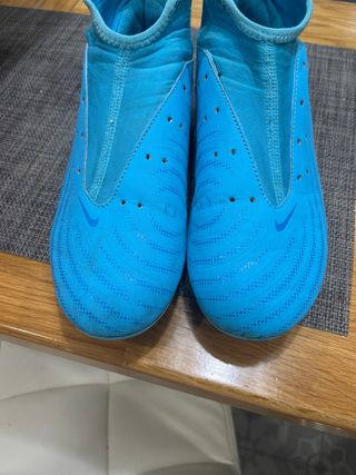 Botas de fútbol Nike azules